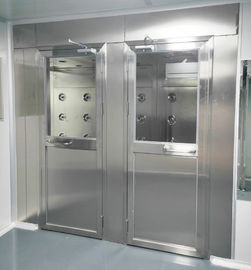 อุโมงค์ชนิดห้องอาบน้ำฝักบัว Cleanroom Electric Interlocked สำหรับอุตสาหกรรมเซมิคอนดักเตอร์