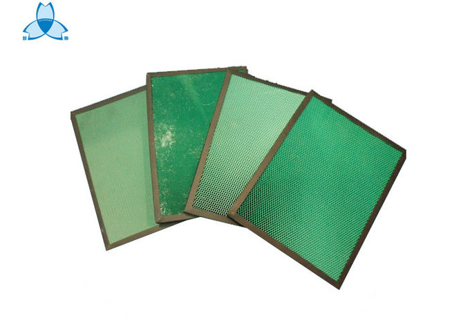 Primary Efficiency Pre Air Filter , Plate Type Synthetic Fiber Air Filter Large Filtering Area 0