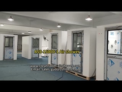 ห้องอาบน้ําอากาศอุตสาหกรรมที่มีพัดลมหลอมศูนย์กลางสําหรับอุตสาหกรรมยา