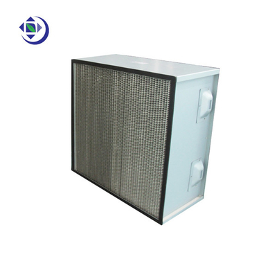 ซื้อ Class H14 สองมือจับกล่องชนิด Hepa Air Filter พร้อม Alminum Foil online manufacture