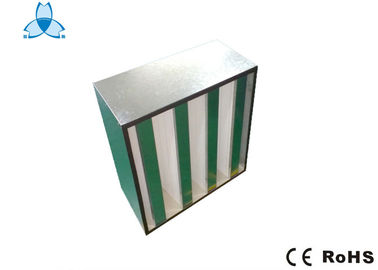 ซื้อ Polyurethane Sealant  V Bank Filter For Mid - Level Air Box System online manufacture