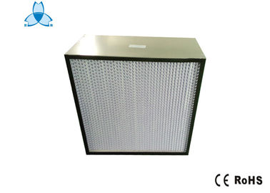 ซื้อ Professional Deep Pleated H13 Hepa Air Filter 0.3 Um Paper Foil For Clean Room online manufacture