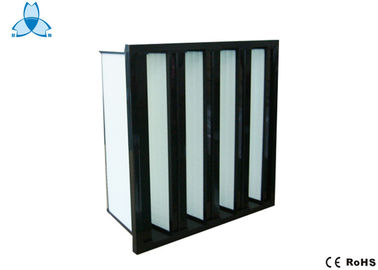 ซื้อ High Efficiency V  Type Hepa Air Filter Dust 0.1um Porosity For Hepa Systems online manufacture