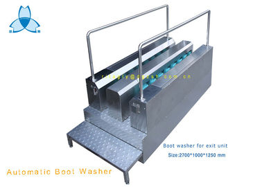 ซื้อ Stainless Steel 304 Automatic Boot Washer and Shoe Cleaner For Food Factory online manufacture