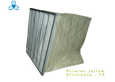ซื้อ Primrose Yellow Class F8 Pocket Air Filter Air Conditioning Secondary online manufacture