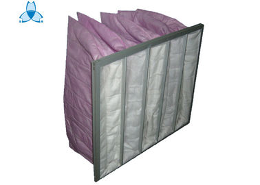 ซื้อ ประสิทธิภาพปานกลาง F7 เครื่องกรองอากาศแบบไม่ทอ 5 ชิ้น 595 * 595 * 500 online manufacture