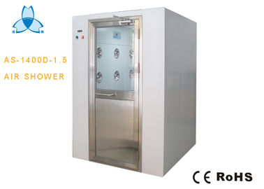 ซื้อ 800W Two Person Cleanroom Air Shower 0-99s Adjustable Air Shower Time For Industrial online manufacture