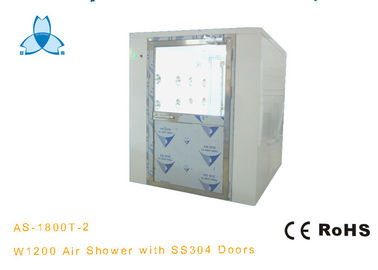 ซื้อ Industrial 4 Person Air Shower System Single Leaf Large Door , 22-25m/s Wind Speed online manufacture
