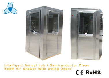 ซื้อ GMP Pharmaceutical Stainless Steel Air Shower Room With Three Side Blowing AC380V online manufacture