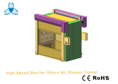 ซื้อ High Speed PLC Control Air Jet Shower Tunnel 4000W Blow Power For Robot Line online manufacture