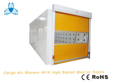 ซื้อ OEM Clean Air Shower Tunnel With Auto High Fast Speed Shutter Doors By Radar Sensor online manufacture