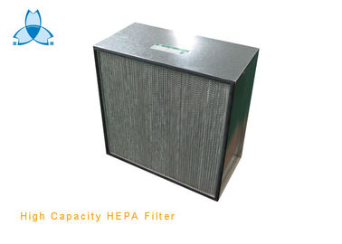 ซื้อ Galvanized Frame High Capacity HEPA Air Filter With Aluminum Separator H13 Class online manufacture