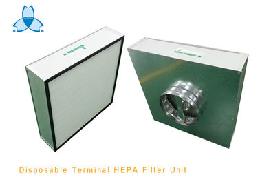 ซื้อ เครื่องกรอง HEPA แบบเทอร์มินัลแบบใช้แล้วทิ้ง ชนิดไม่ใช้มอเตอร์, กล่องกรอง HEPA, HEPA สำหรับเพดาน online manufacture