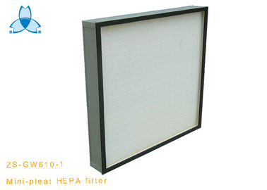 ซื้อ Commercial Air Conditioner HVAC System H13 Hepa Panel Filter Mini Pleat HEPA Filter online manufacture