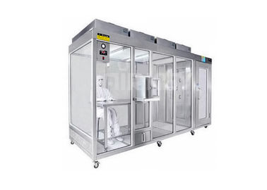 ซื้อ Acrylic Hardwall Modular Clean Room / Clean Booth With AIr Shower And Pass Box online manufacture