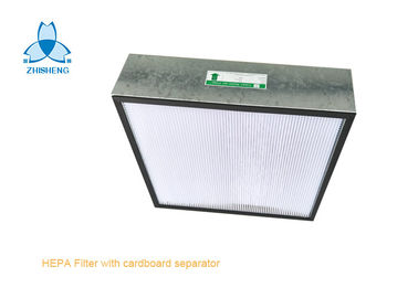 ซื้อ กรอบรูปโลหะ HEPA พร้อมตัวแยกกระดาษสำหรับห้องอาบน้ำฝักบัวระบบทำความสะอาดห้องแอร์ online manufacture
