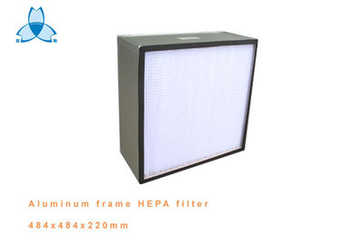 ซื้อ อะลูมิเนียมแผ่น Deep Pleat HEPA กรองอากาศสำหรับห้องสะอาด 99.99% online manufacture
