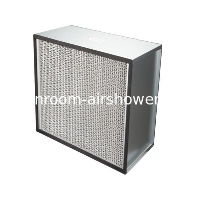 ซื้อ 12kg HEPA Air Filter Providing Primary Resistance 120±10 Pa and Filter Efficiency 99.97 Percent Designed for in Commercial HVAC Systems การผลิตออนไลน์