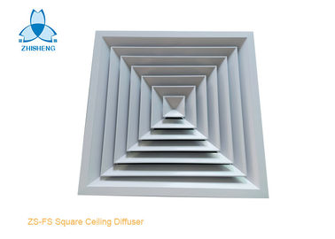 ซื้อ 24x24 นิ้วสแควร์กระจายเพดานอลูมิเนียมสีขาวผงเคลือบ online manufacture