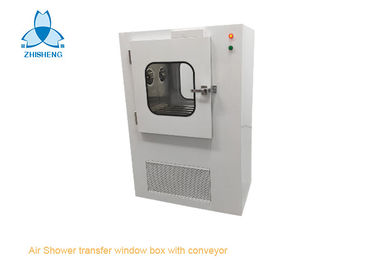 ซื้อ ห้องอาบน้ำฝักบัวไฟฟ้า Interlocked Pass Box โอนหน้าต่างด้วย SS304 Roller Conveyor online manufacture