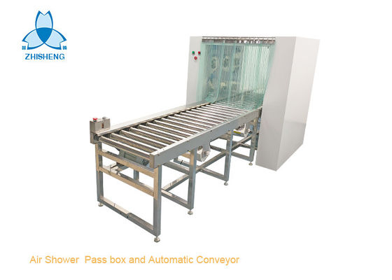 ซื้อ Cleanroom Steel Air Shower Pass Box และลูกกลิ้งลำเลียงอัตโนมัติ online manufacture