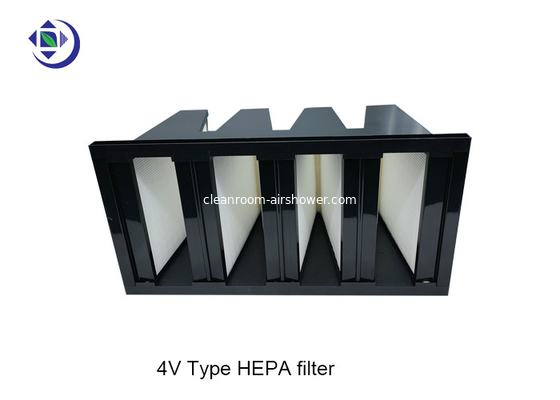 ซื้อ ไฟเบอร์กลาสขนาดกะทัดรัดขนาดกลางพลาสติก ABS V Bank Filter online manufacture