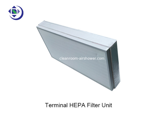 ซื้อ กรอบอลูมิเนียมชุบอะโนไดซ์ทิ้ง H13 H14 กล่องกรอง HEPA พร้อมสื่อไฟเบอร์กลาส online manufacture