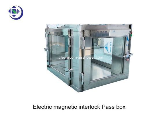 ซื้อ สามประตู Interlocked Stainless Steel 304 Transfer Hatch สำหรับ Cleanroom online manufacture