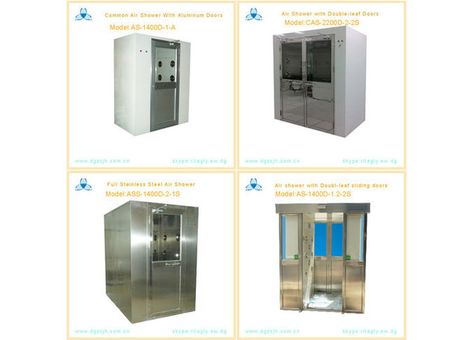 Cargo Air Shower Cleanroom With Automatic Shutter Door 2